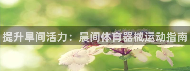 尊龙凯时ag旗舰：提升早间活力：晨间体育器械运动指南