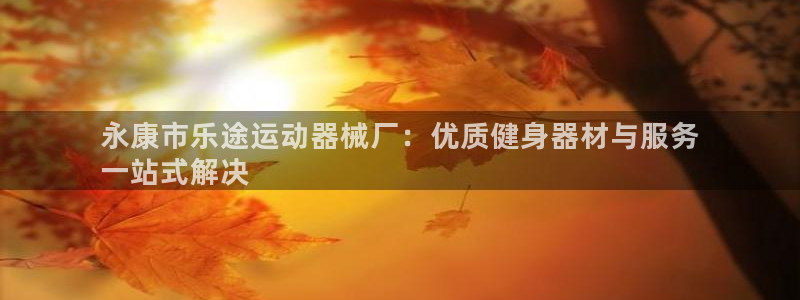尊龙凯时平台还是万博好：永康市乐途运动器械厂：优质健