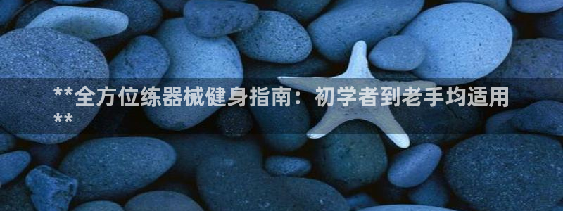尊龙官网免费下载：**全方位练器械健身指南：初学者到