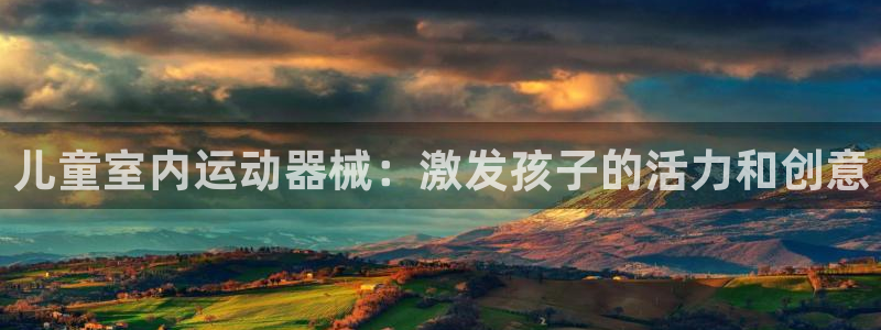 尊龙 贴吧：儿童室内运动器械：激发孩子的活力和创意
