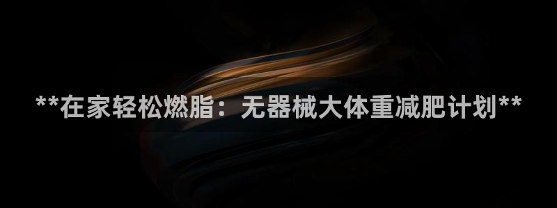 尊龙凯时登录：**在家轻松燃脂：无器械大体重减肥计划