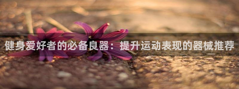 ag尊龙凯时集团：健身爱好者的必备良器：提升运动表现