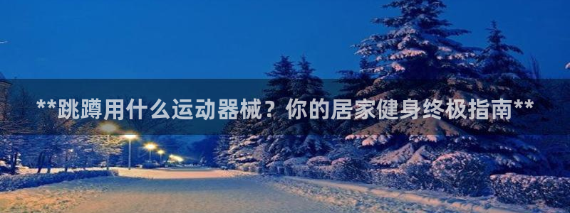 尊龙集团有限公司：**跳蹲用什么运动器械？你的居家健