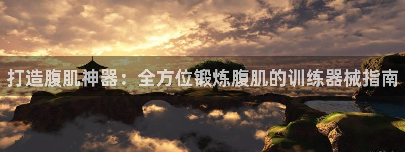 尊龙凯时有假么：打造腹肌神器：全方位锻炼腹肌的训练器